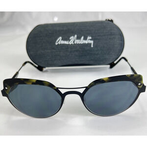 Anne & Valentin Slam U252 Black and Greenish Eyeglasses Sunglasses Frames ONLY